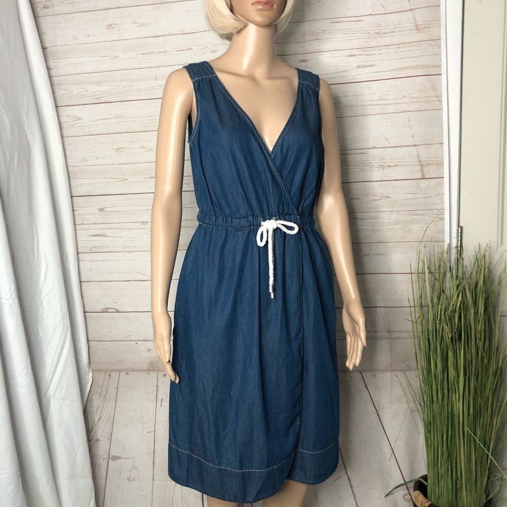 Tommy Hilfiger denim sleeveless dress szXS